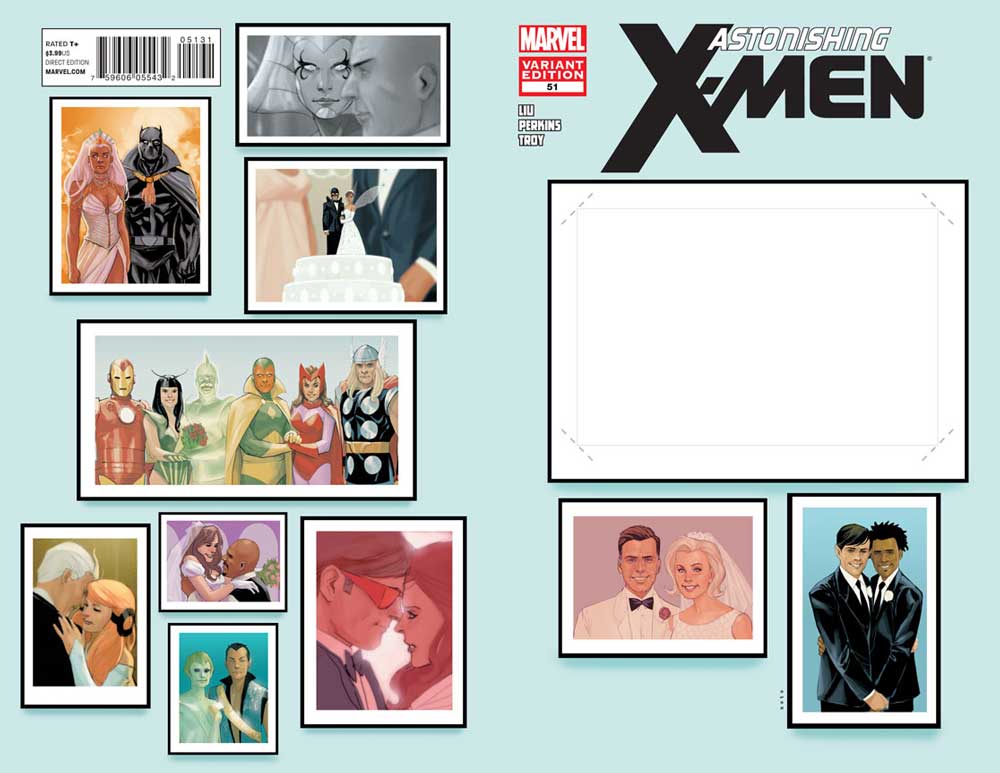 Astonishing X-Men 51 Create Your Own Wedding
